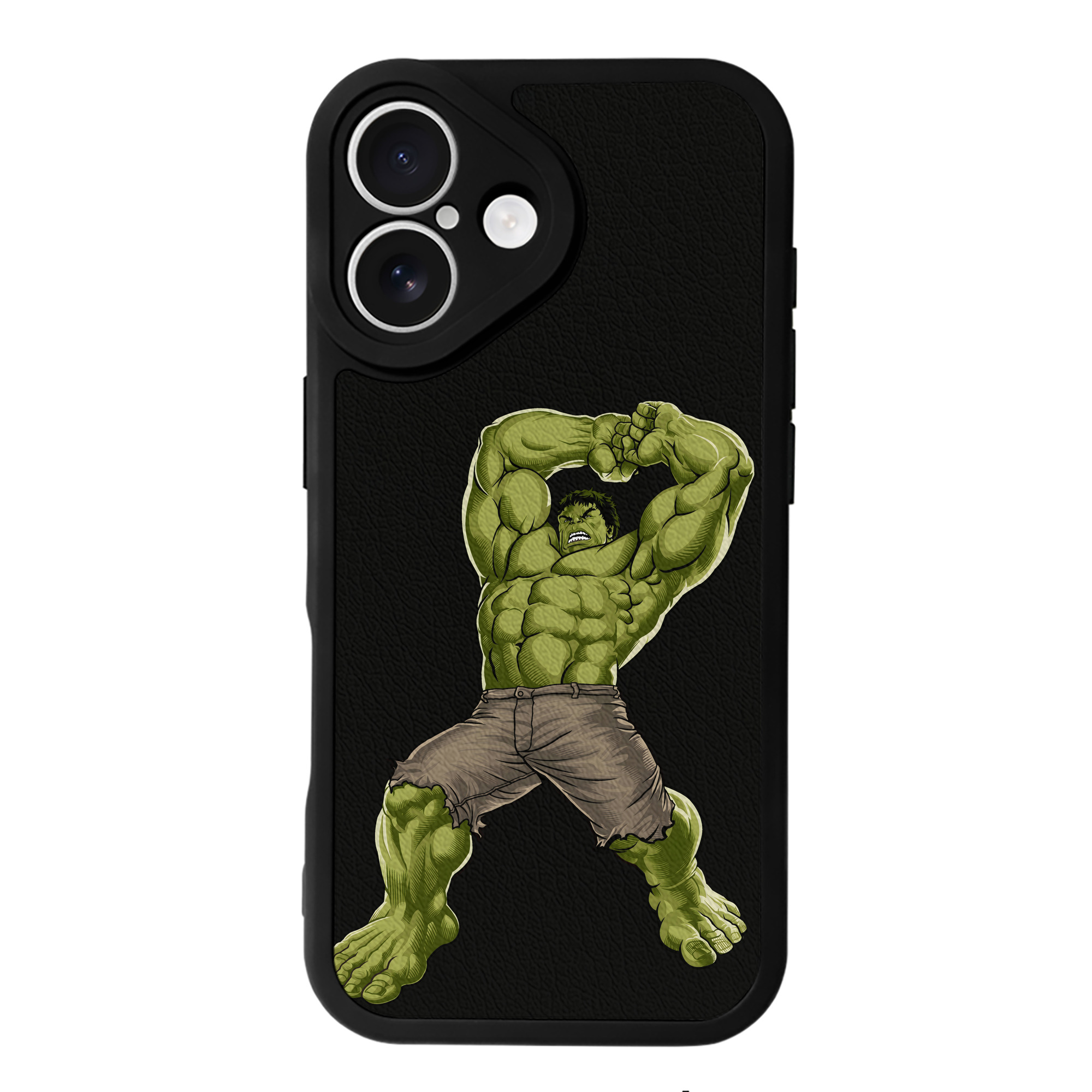 （画像用） アベンジャーズ The Avengers 【iPhone 16シリーズ対応】シリコンスマホケース（レザー調） 材質：シリコン